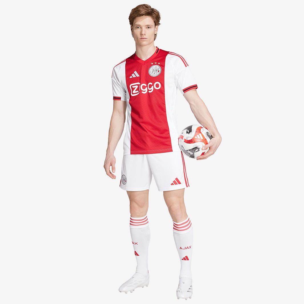 アヤックス ユニフォーム Ajax adidas HOME adidas Ajax Amsterdam 25/26 Home Jersey - White | Free
