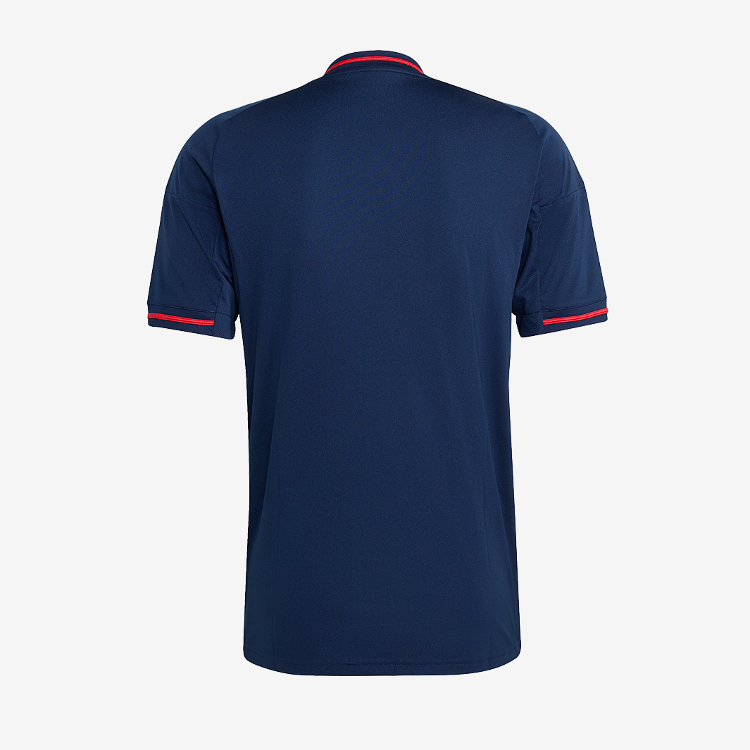 adidas Olympique Lyon 25/26 Away Shirt - Night Indigo - Mens