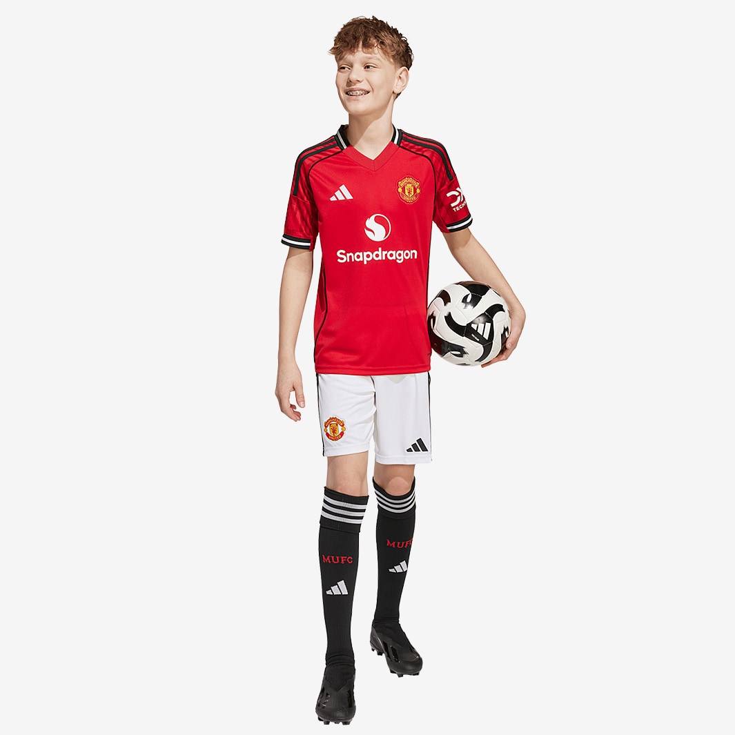 ウェア MANCHESTER UNITED SOCCER UNIFORM Shop adidas Kids' Manchester United 25/26 Home Replica