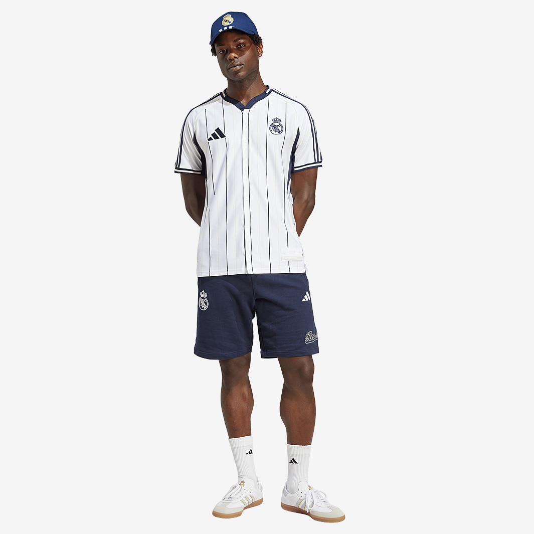 adidas Real Madrid ホワイトシャツ アディダス レアル・マドリード US パック シャツ - ホワイト