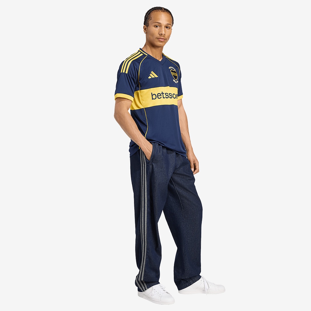 adidas Boca Juniors 24/25 Kids Home Jersey - Semi Lucid Bue