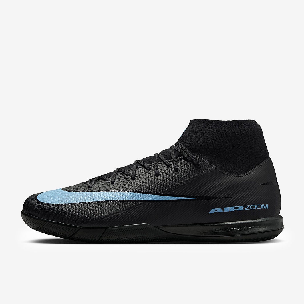 Nike Air Zoom Mercurial Superfly X Academy IC - Black/Ice Blue