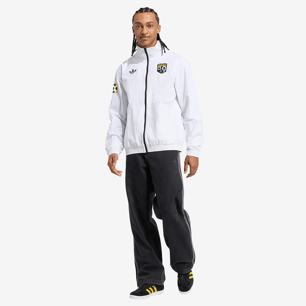 adidas Columbus Crew 2025 Originals Anthem Jacket - White/Black