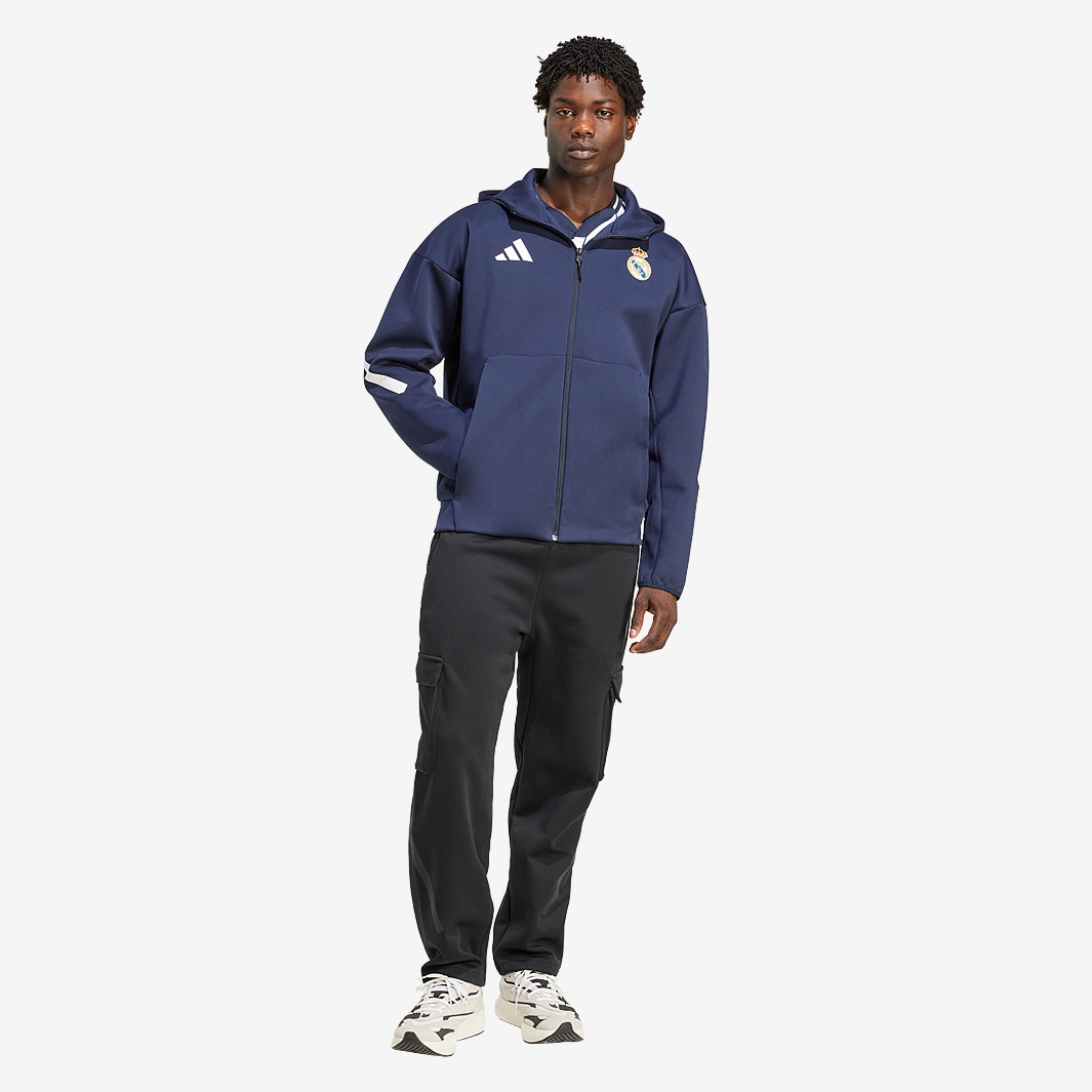 adidas Real Madrid 25/26 Z.N.E. Anthem Jacket - Legend Ink