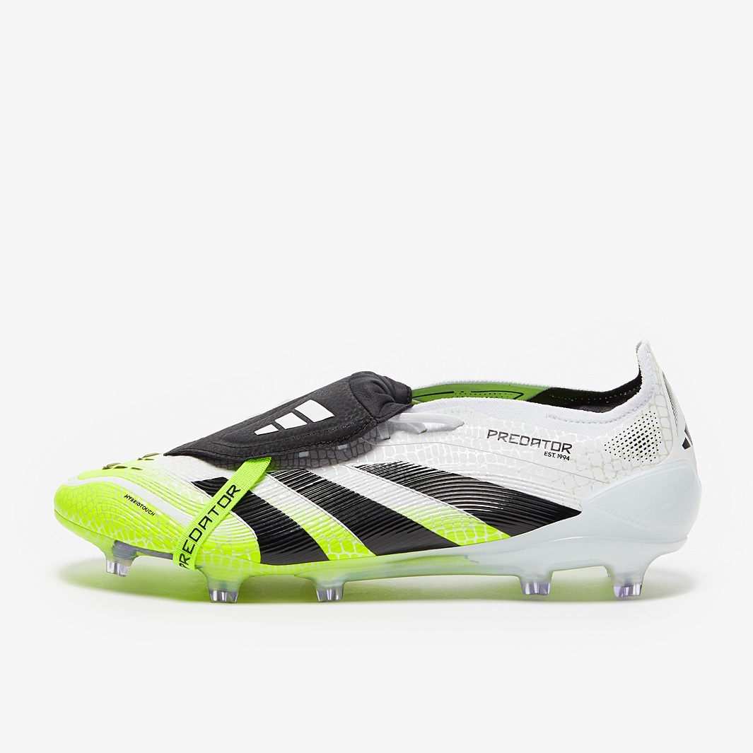 adidas Predator Elite Tongue Firm Ground - Ftwr White/Core