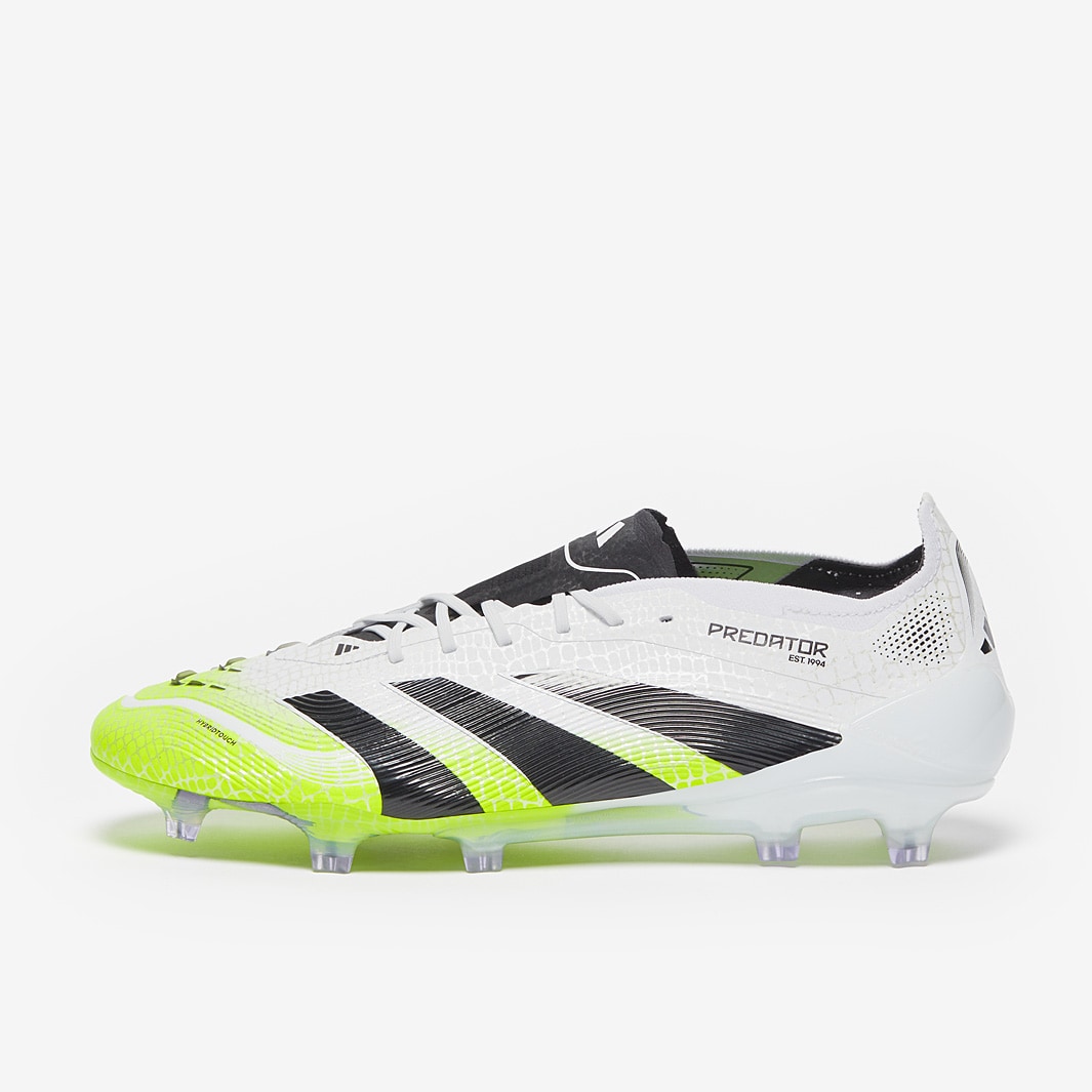 adidas Predator サッカーシューズ ホワイト/ブラック/ライム プレデター【アディダス公式】