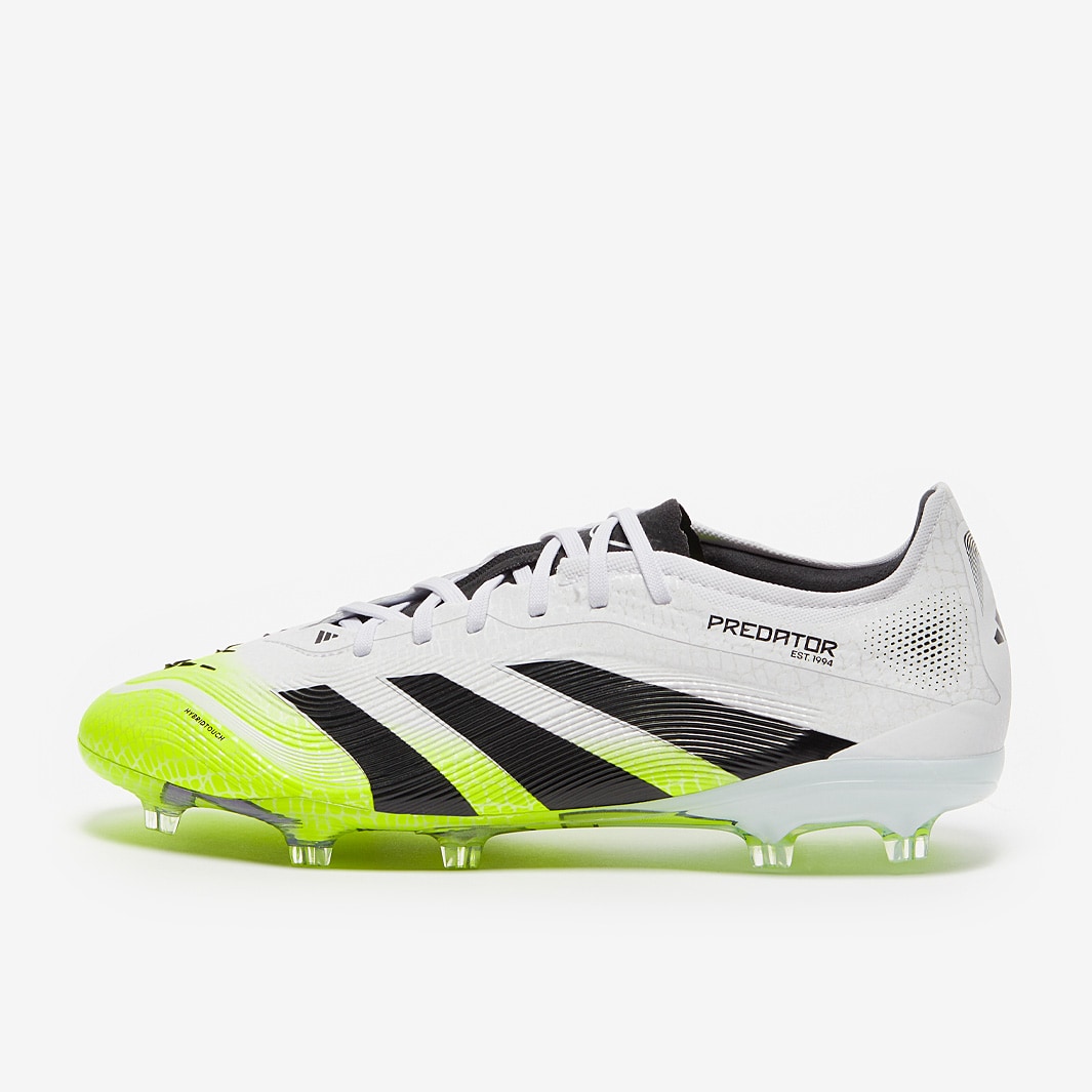 adidas Predator Pro Firm Ground - Ftwr White/Core Black/Lucid