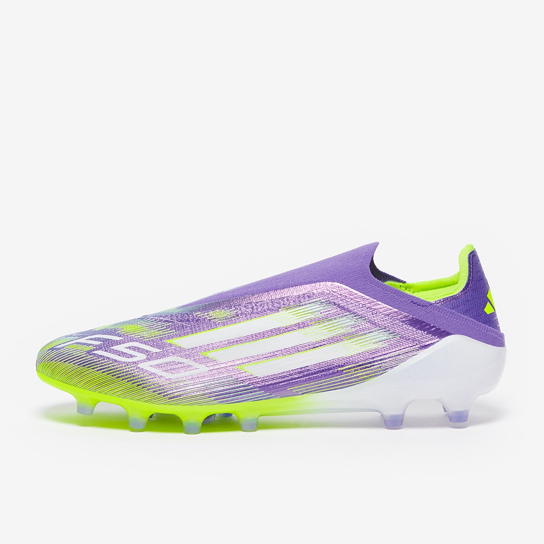 adidas F50 Elite Laceless Artificial Grass - Purple Rush/Ftwr