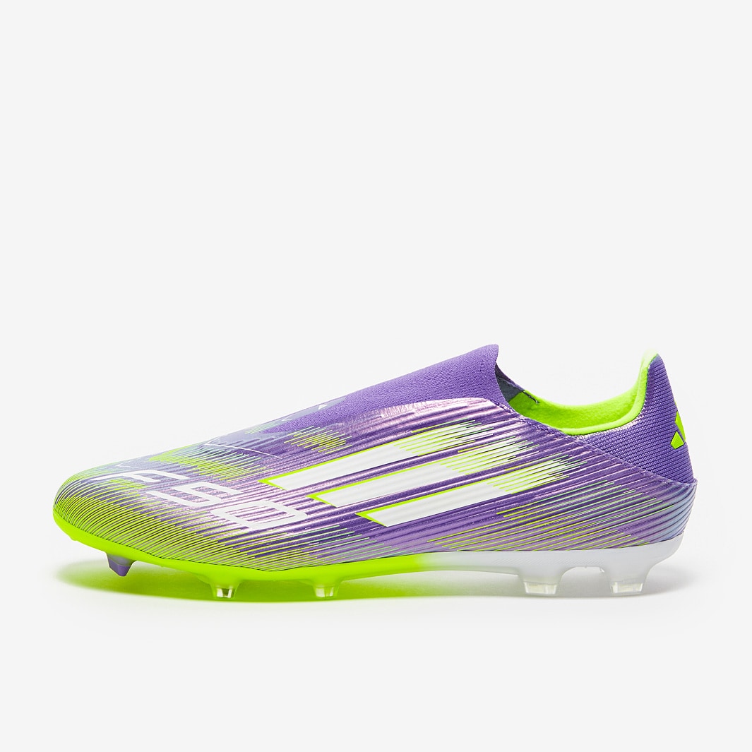 adidas F50 League Laceless Firm Ground/Mixed Ground - Purple Rush