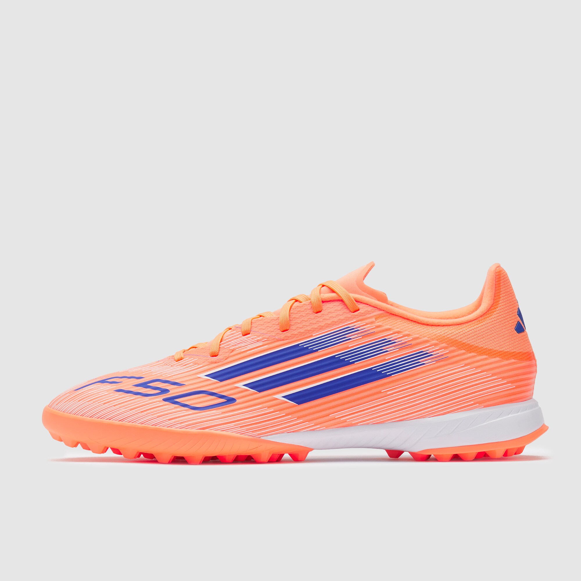 adidas F50 League Turf - Beam Orange/Lucid Blue/Ftwr White - Adult