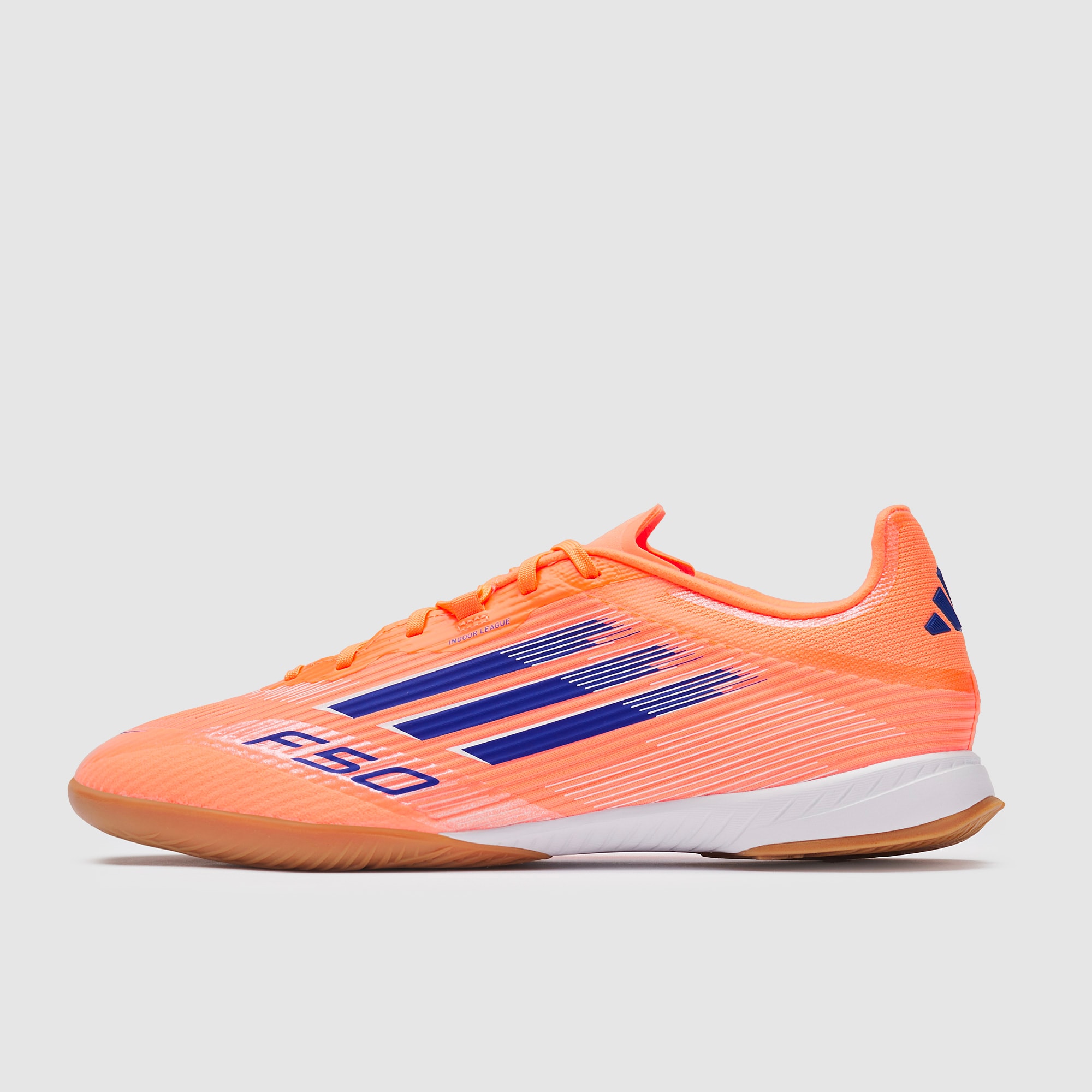 シューズ f50+ 25cm adidas F50 League Indoor - Beam Orange/Lucid Blue/Ftwr White