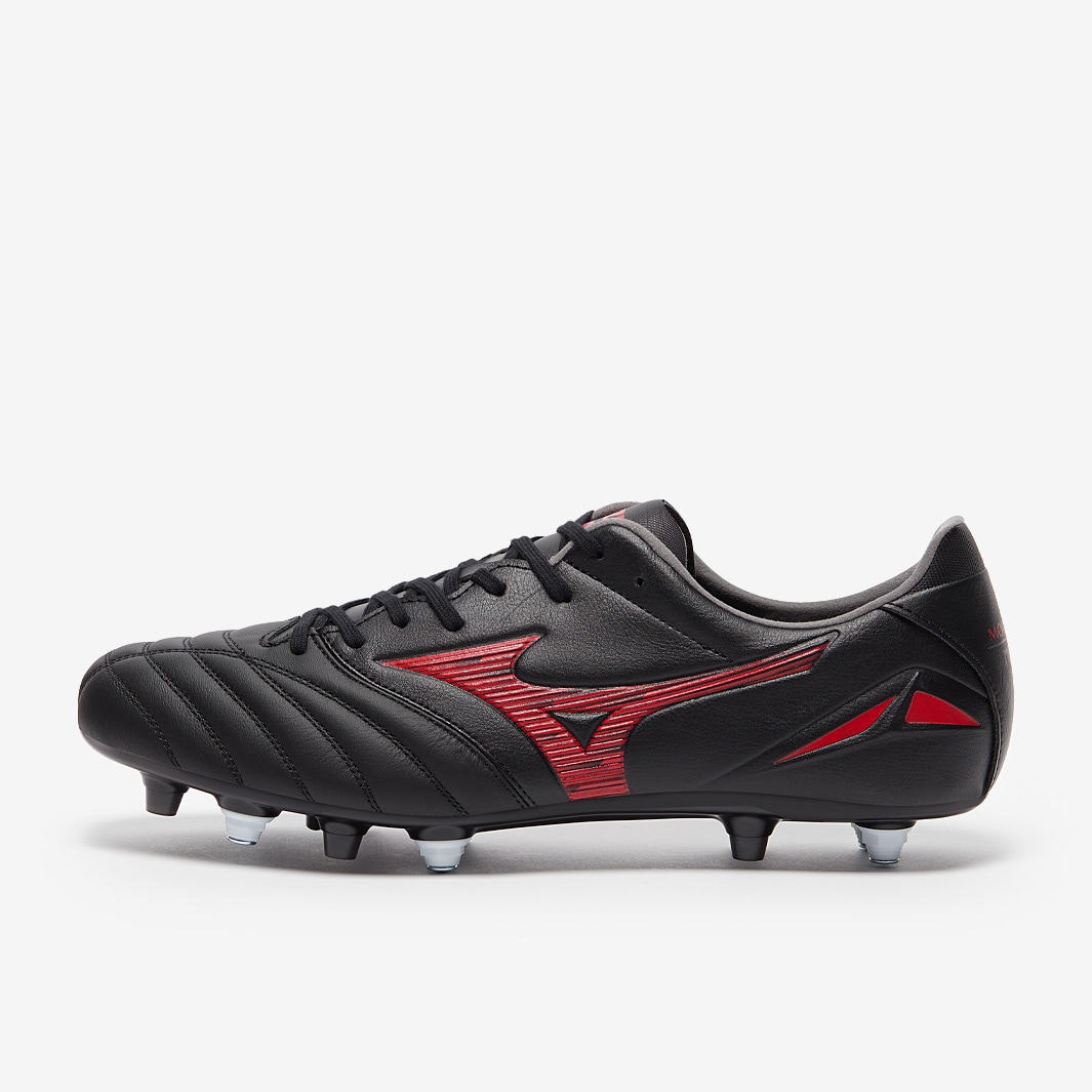Mizuno Morelia Neo IV Pro Mix Soft Ground - Black/Morelia 40th Red