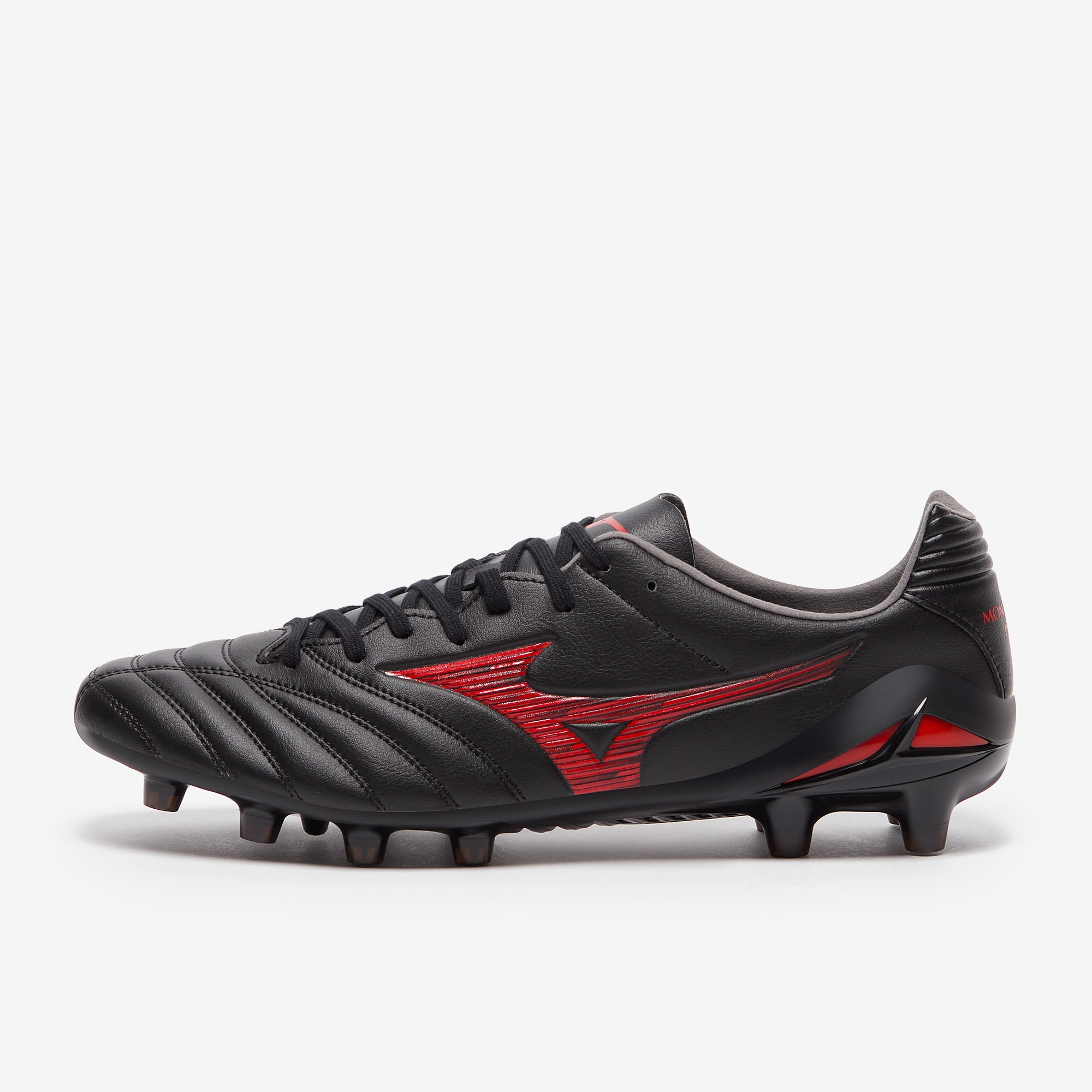 Mizuno Monarcida Neo III Pro Firm Ground - Black/Morelia 40th Red