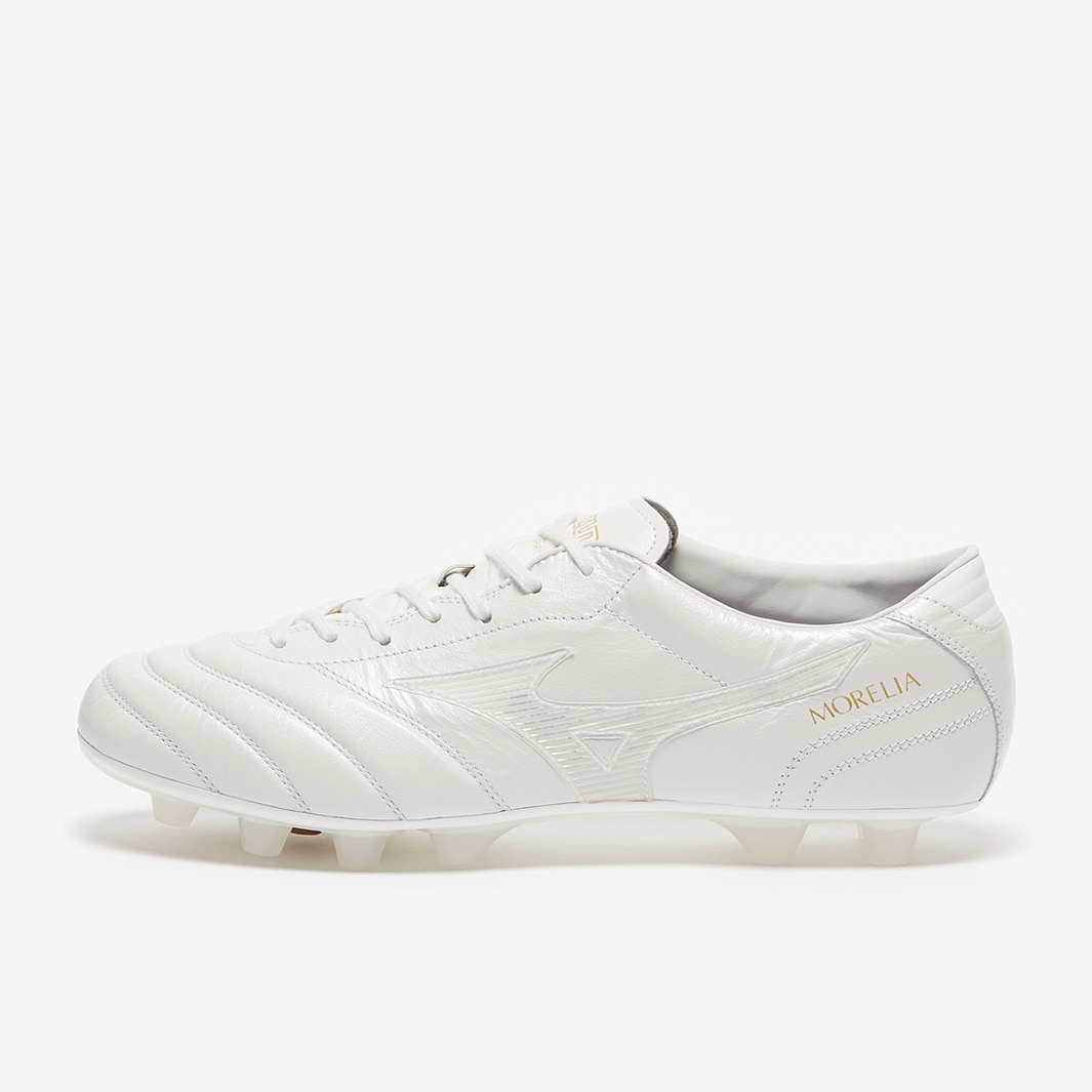 Mizuno Morelia II UL Made in Japan Firm Ground - White/White