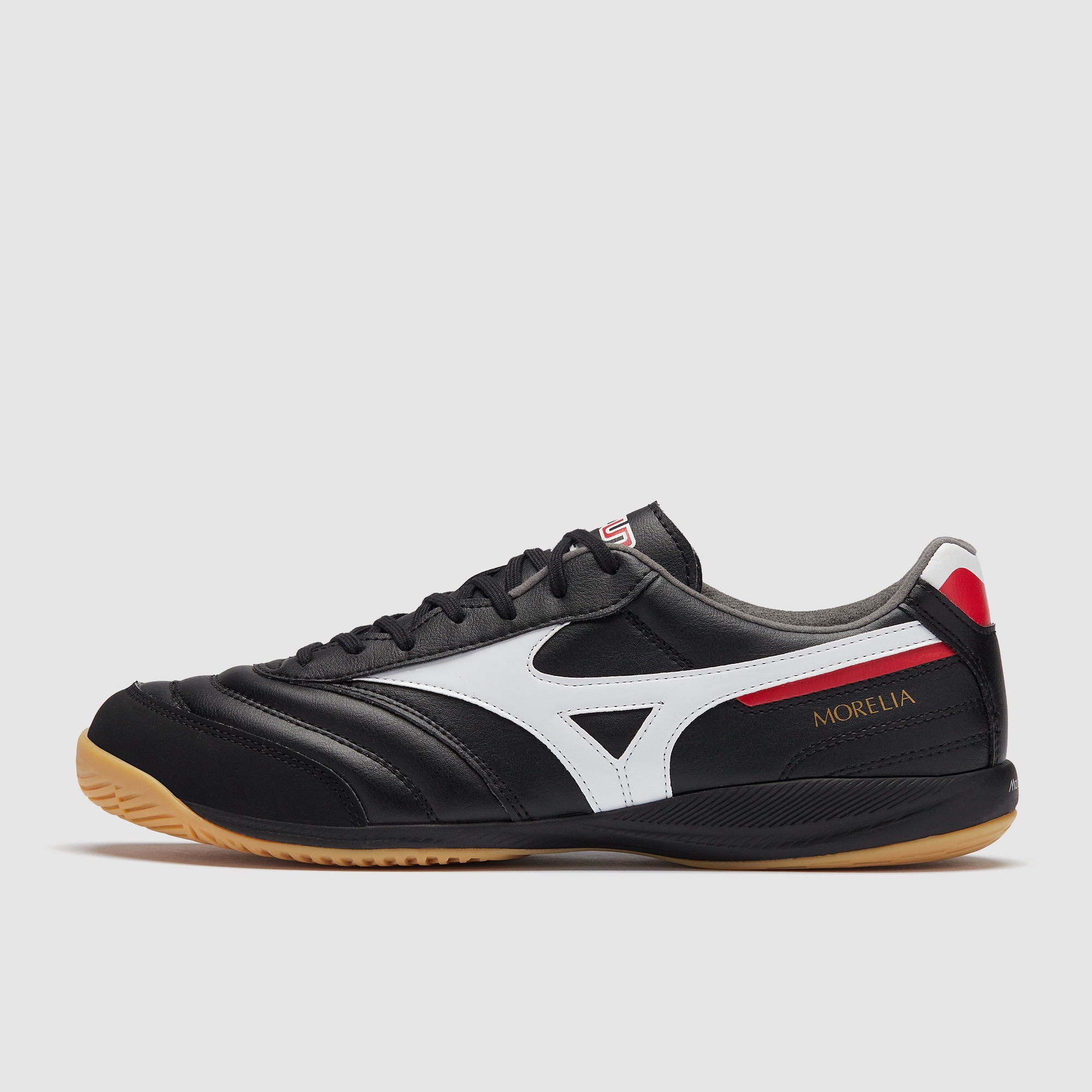 シューズ Mizuno Morelia sala pro in Mizuno Morelia Sala Pro Indoor - Black/White/Chinese Red - Adult