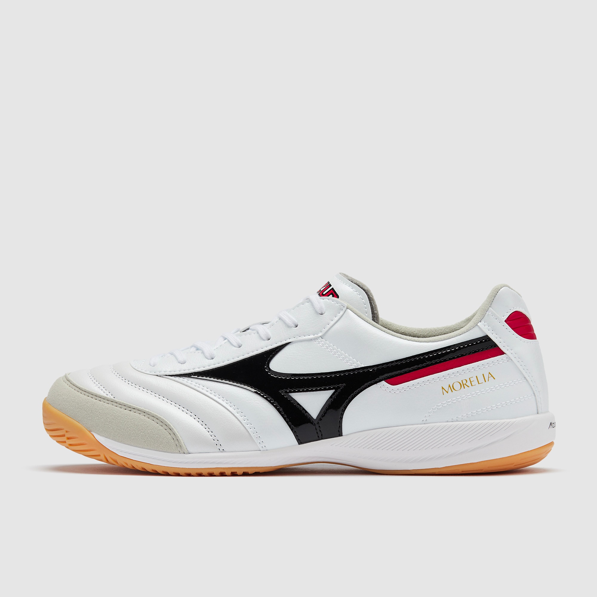 Mizuno Morelia Sala Elite Indoor - White/Black/Chinese Red