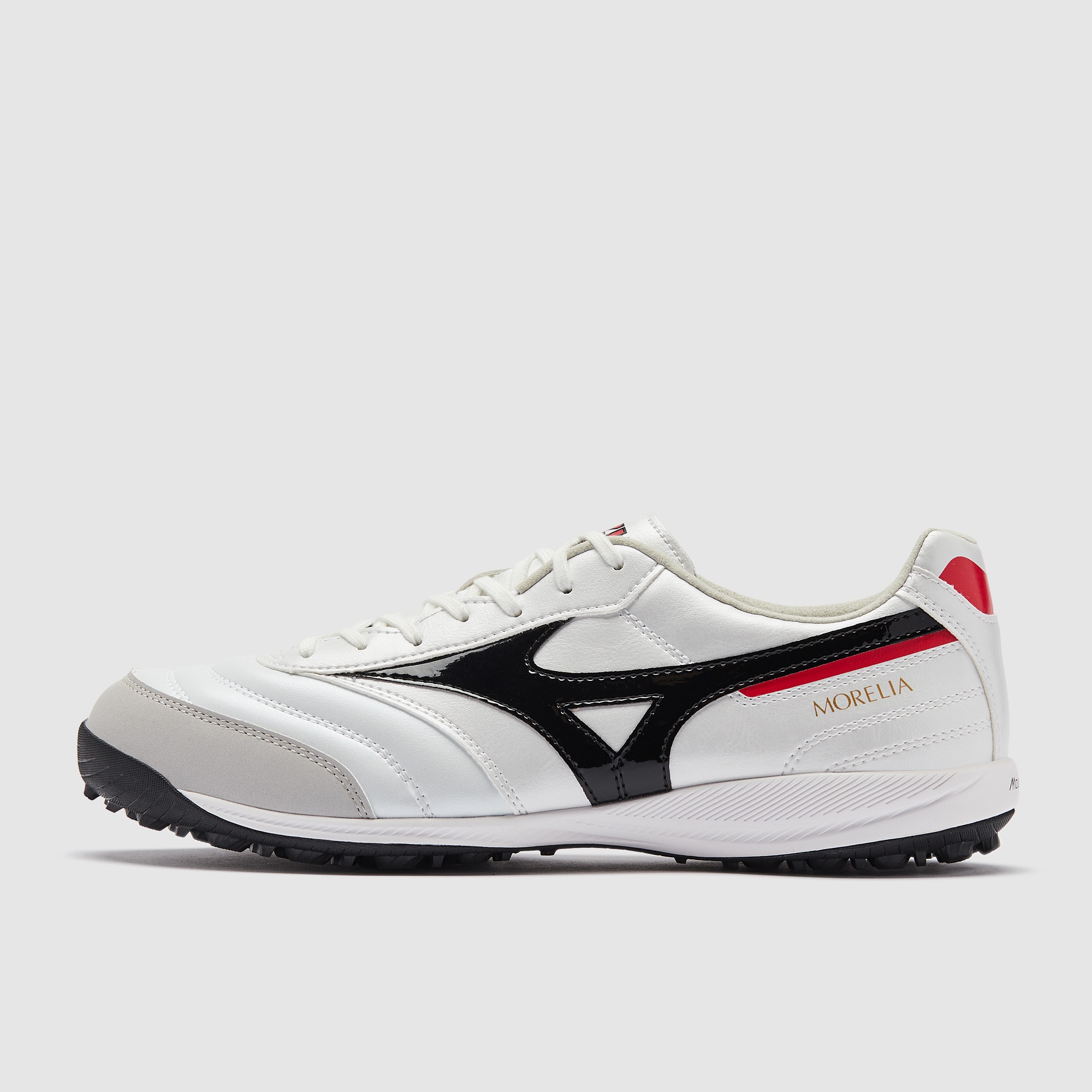 Mizuno Morelia Sala Pro Turf - White/Black/Chinese Red - Adult