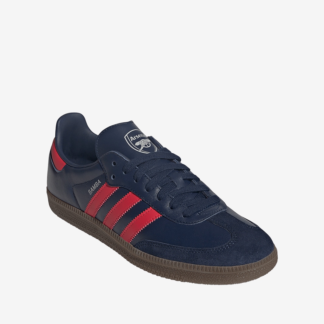 adidas Originals Samba x Arsenal - Night Indigo/Pure Rugby