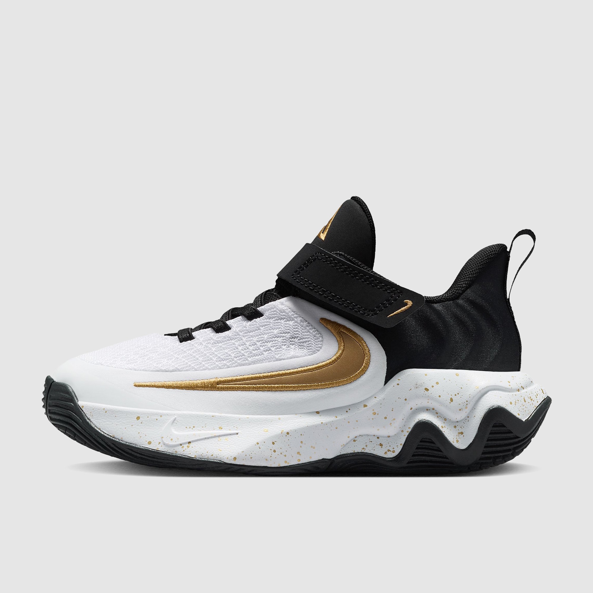 Nike Giannis Immortality 4 Younger Kids (PS) - Black/Metallic Gold