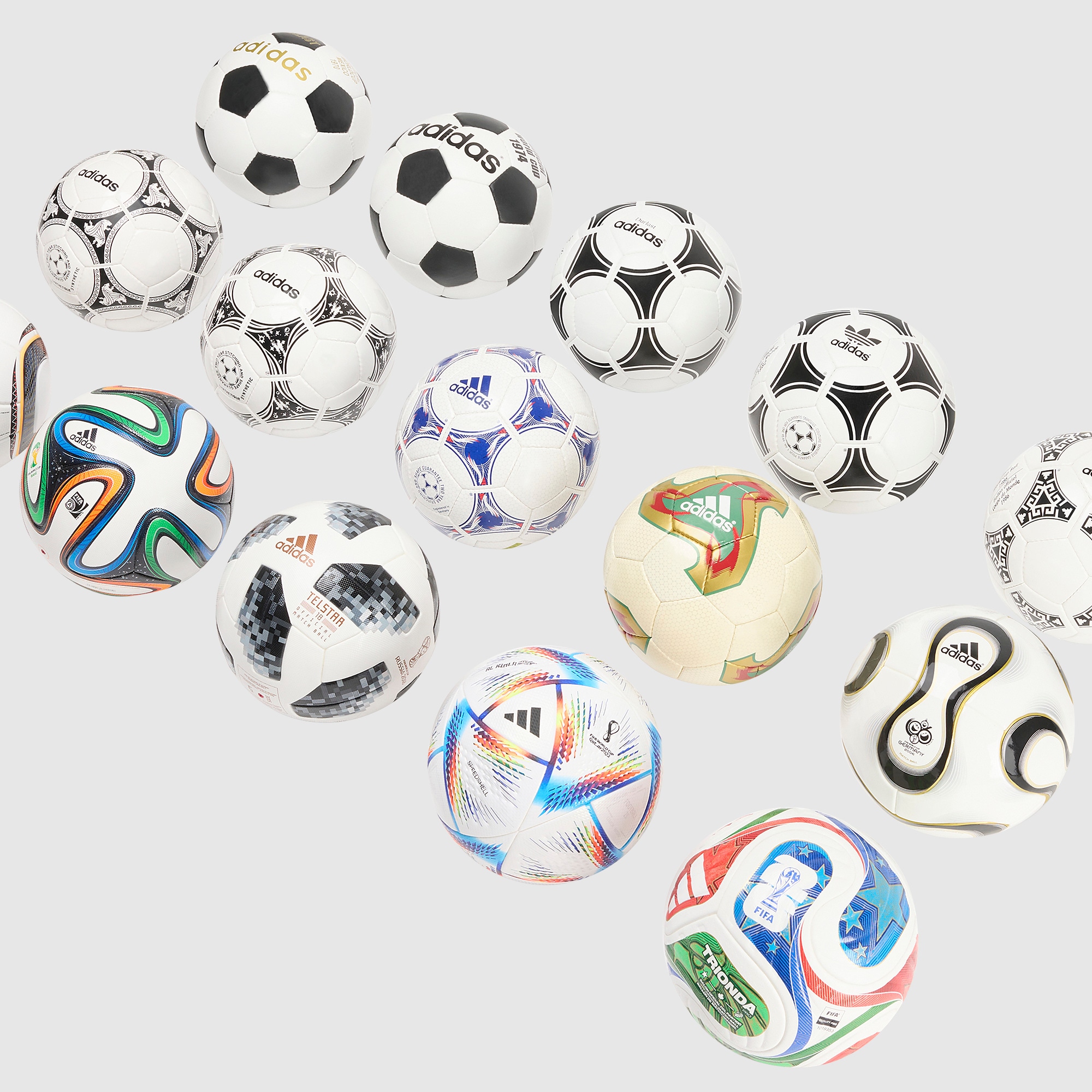 adidas FIFA World Cup Historical Ball Set - Multi - Soccer Balls |