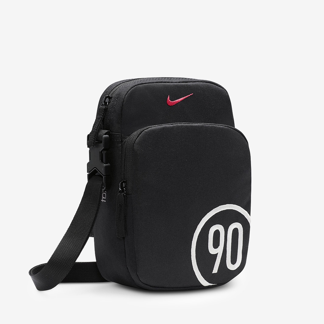 Nike Sportswear Heritage T90 Crossbody Bag (4L) Black/Gym Red