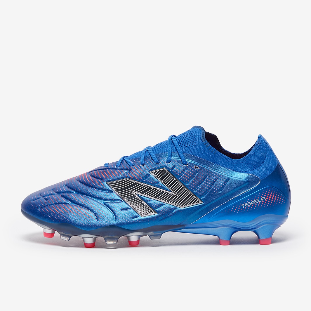 New Balance Tekela Elite Wide Firm Ground - Blue/White - Adult