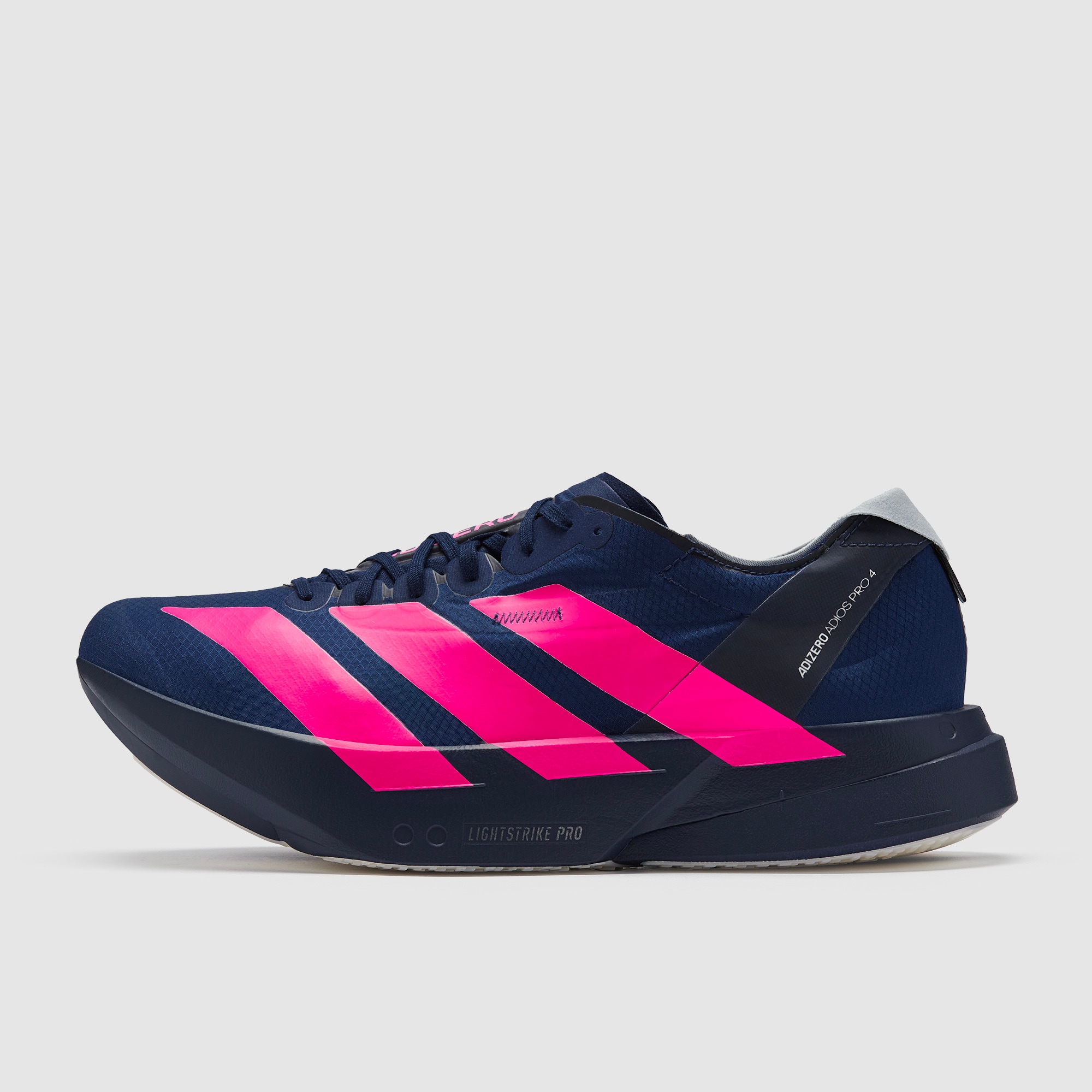 adidas adizero adios Pro Dark Blue/Shock Pink/Dash Grey Mens