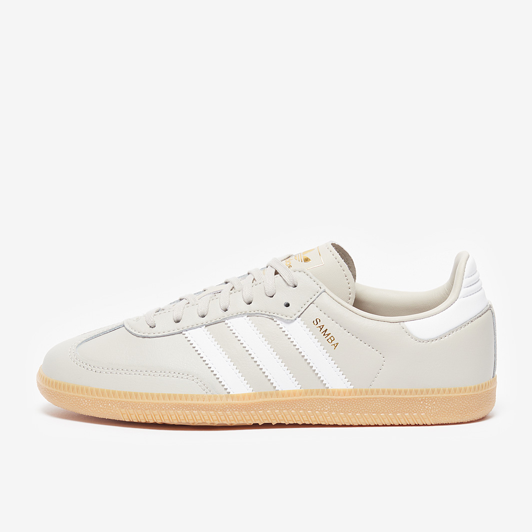 adidas Originals Older Kids Samba OG (GS) - Wonder Alumina/Ftw White/Gum  -Trainers - Boys Shoes | Pro:Direct Soccer