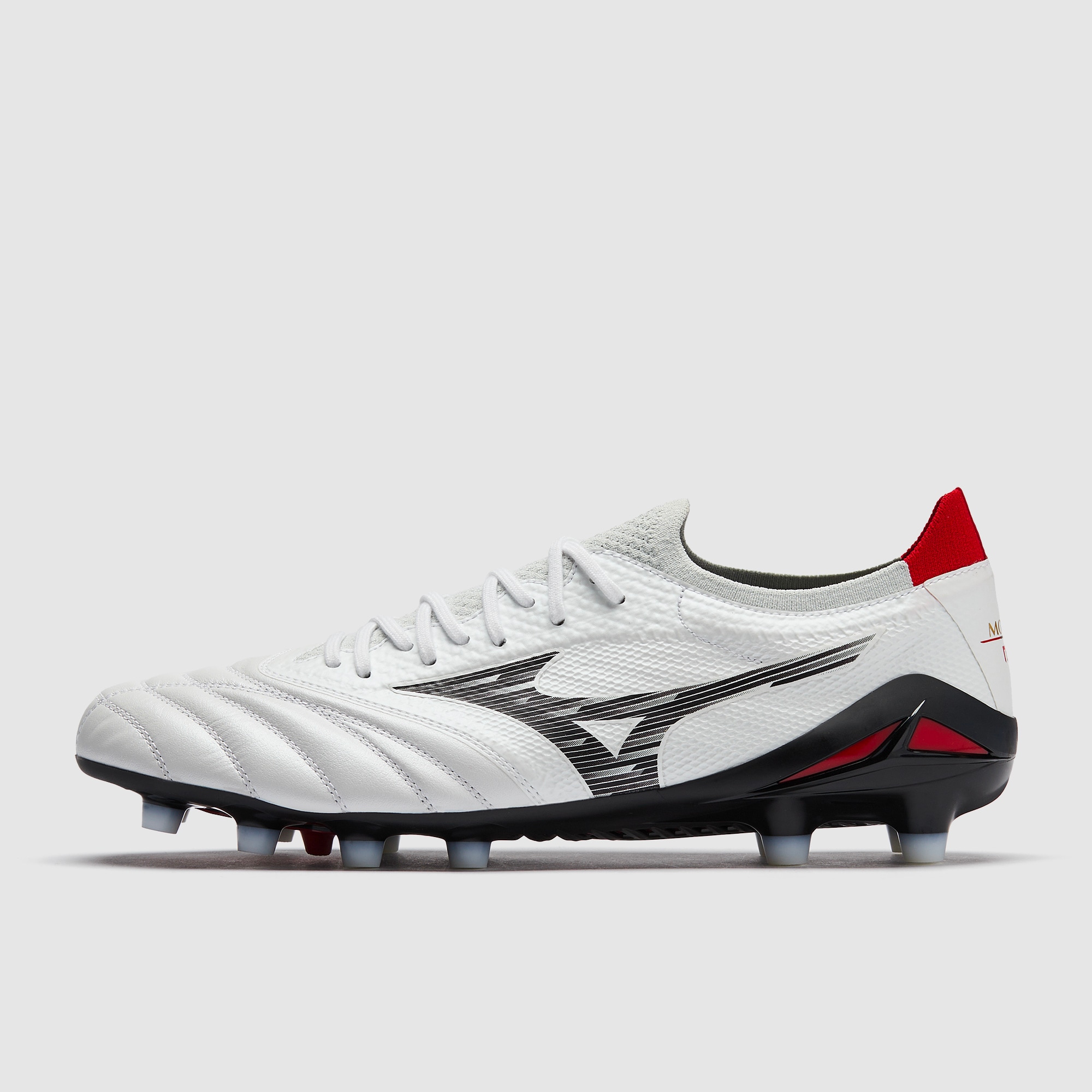 Mizuno Morelia Neo 4ホワイト/レッド Mizuno Morelia Neo IV Beta Elite Firm Ground - White/Radiant