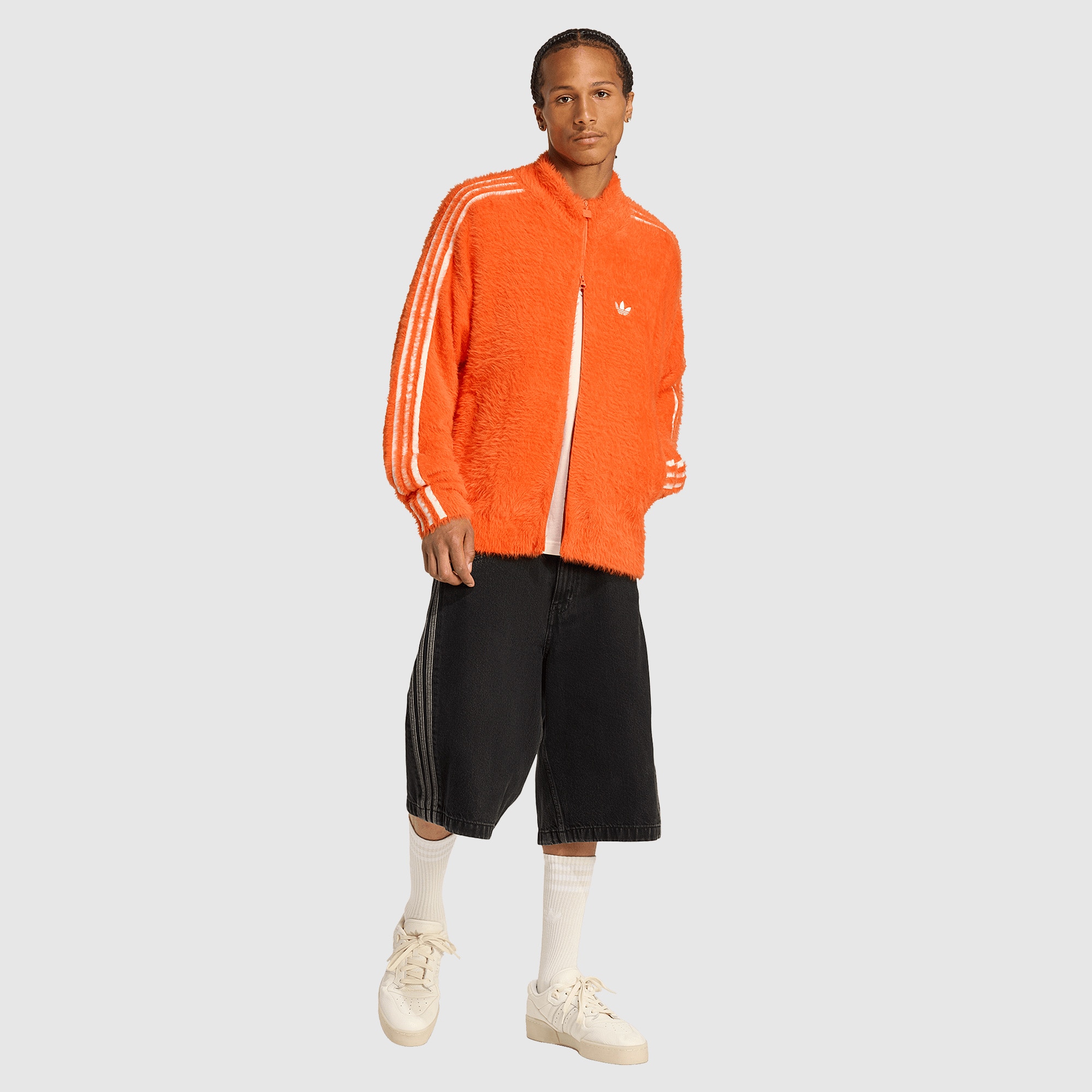 adidas Originals Faux Mohair Classic Track Top - Semi Impact