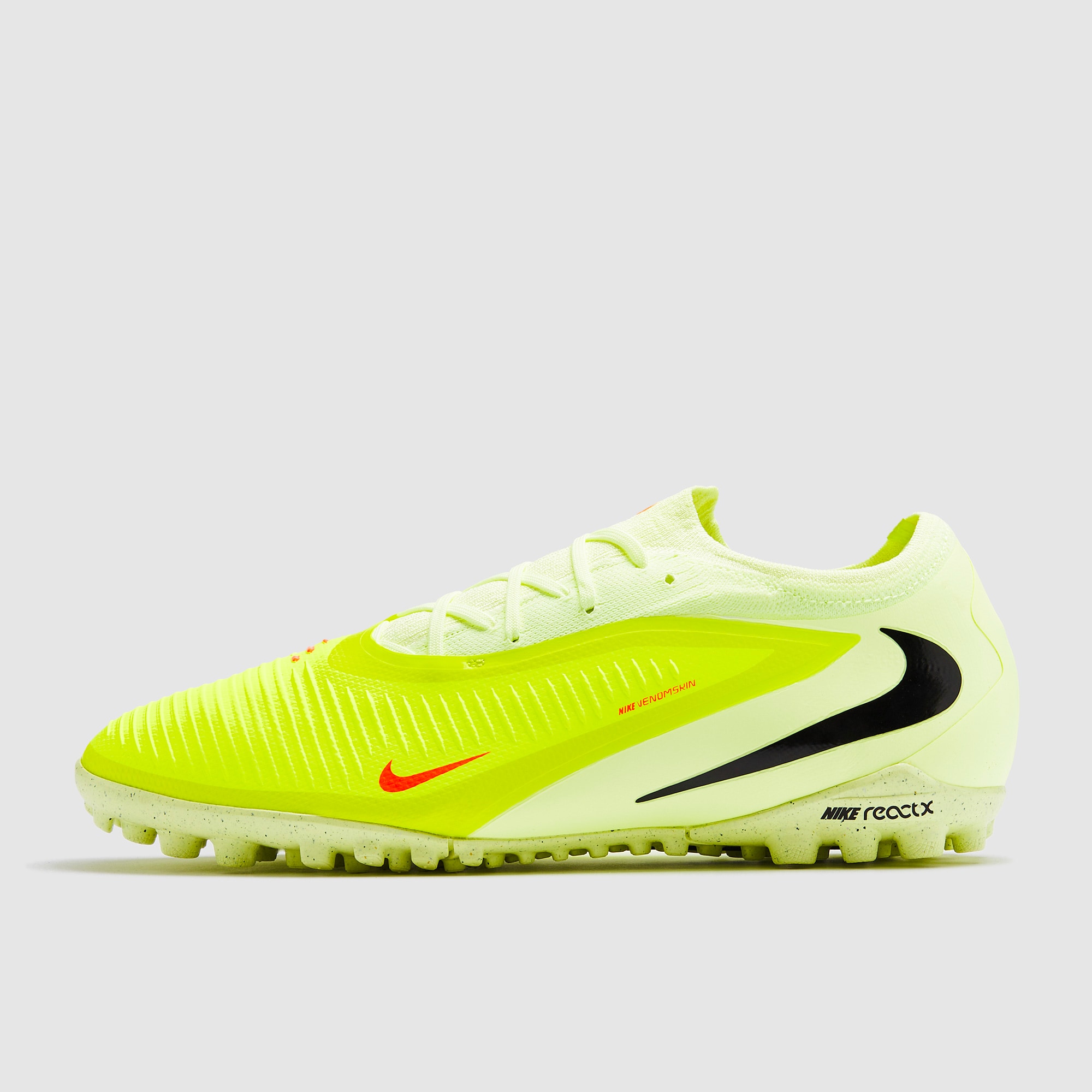 Nike ReactX Phantom 6 Pro Low Turf - Limelight/Hyper Crimson/Black