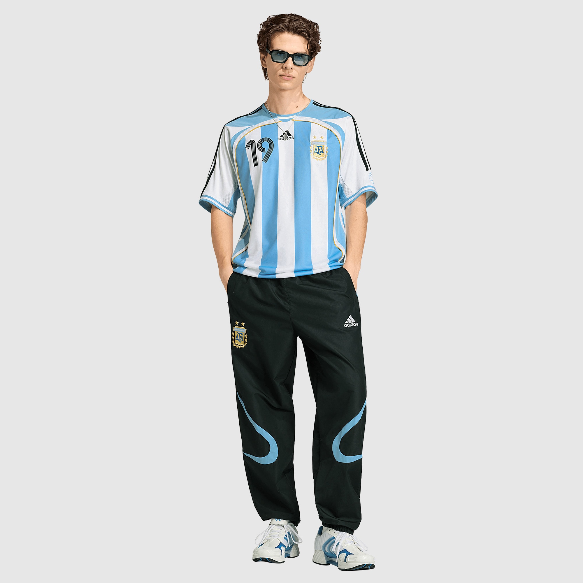 adidas Originals Argentina 2006 Home Shirt With Messi 19 - White