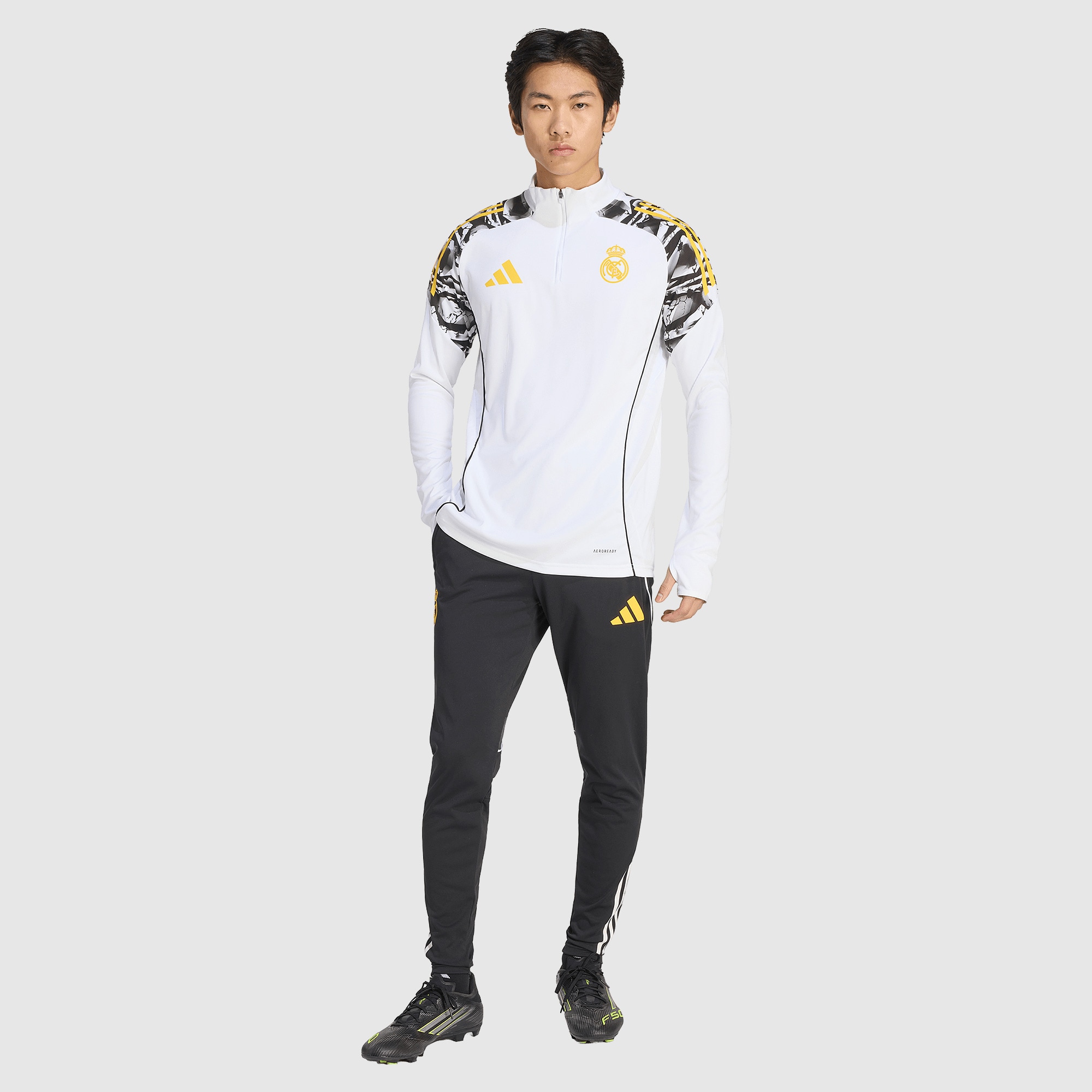 adidas Real Madrid 25/26 x Marvel Training Pants - Black/White