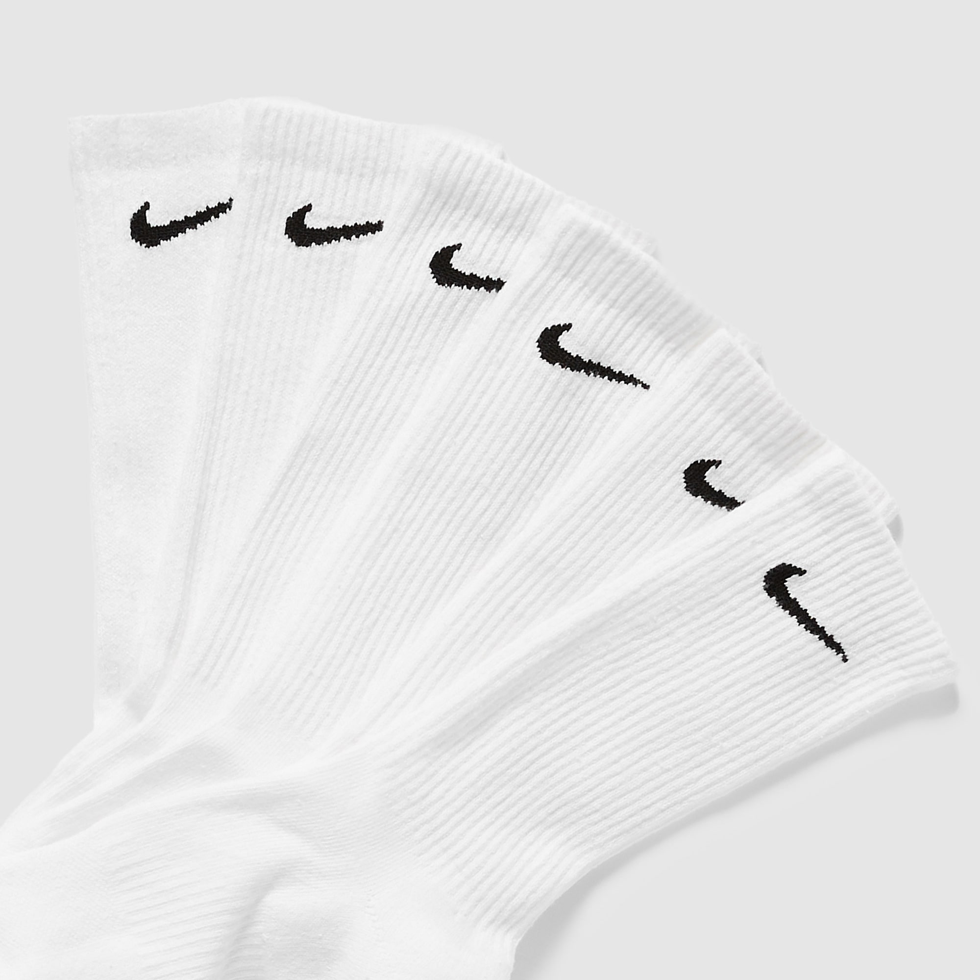 mens white nike crew socks 6 pack
