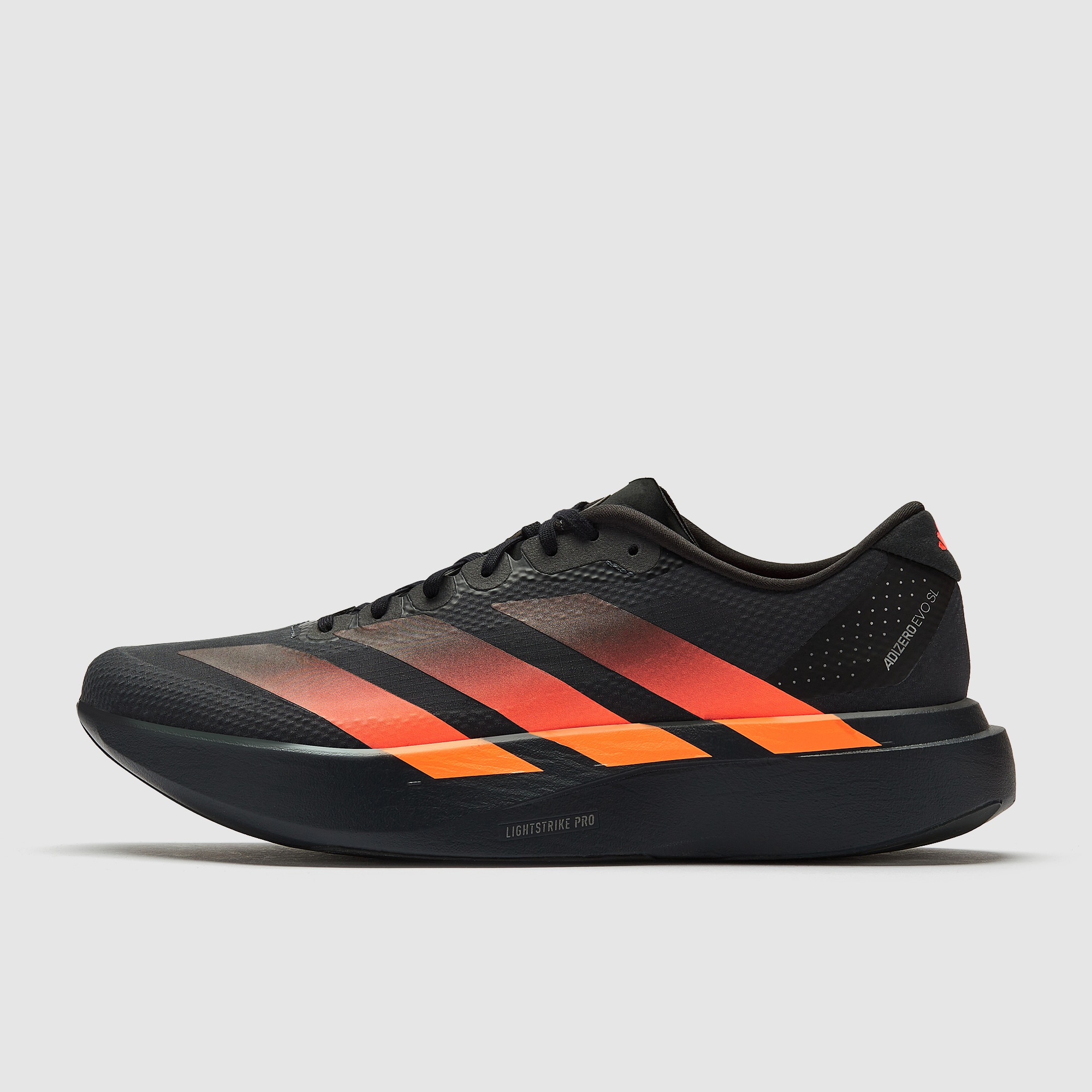 adidas adizero Evo SL Woven - Carbon/Core Black/Lucid Orange
