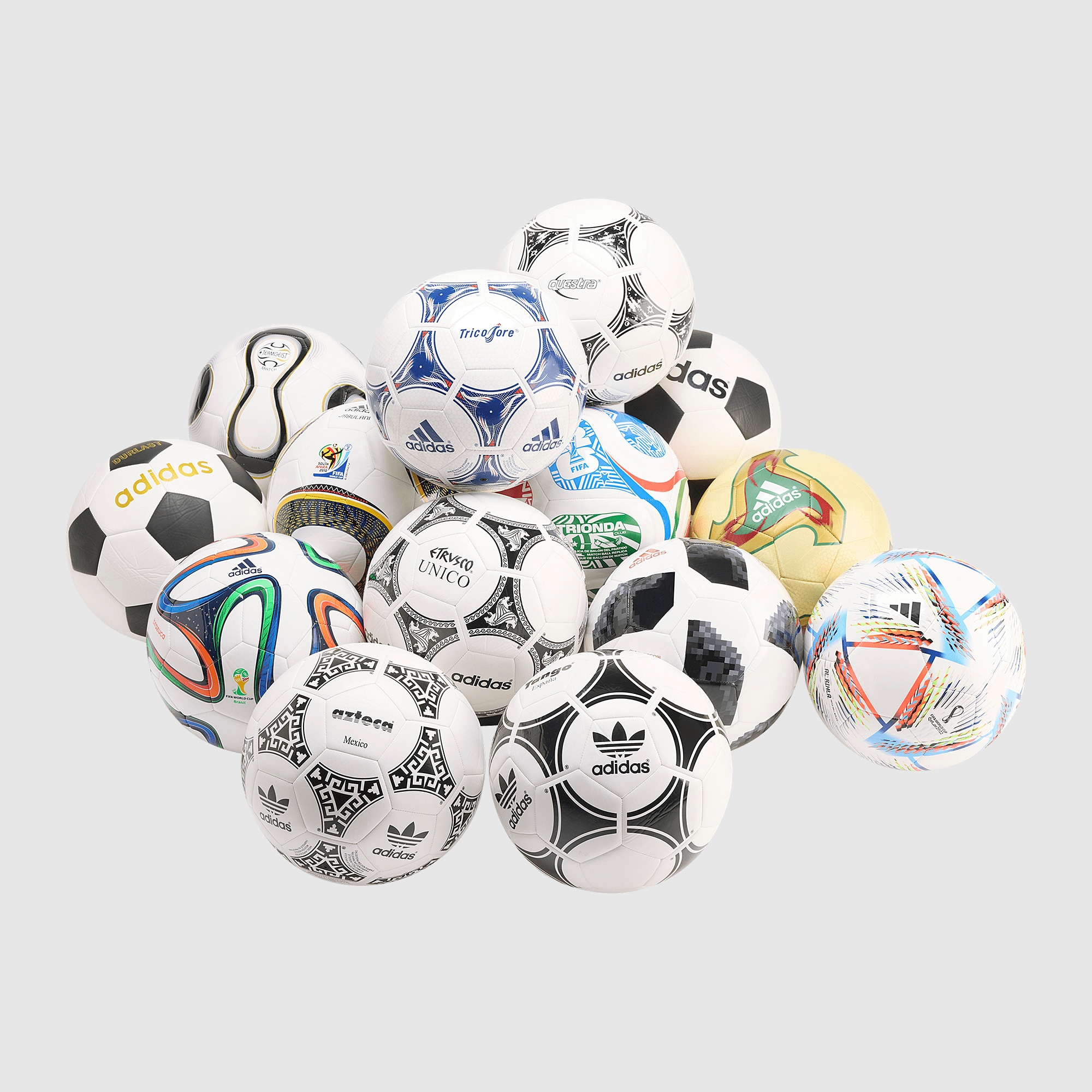 adidas FIFA World Cup Historical Ball Set - Multicolour - Soccer