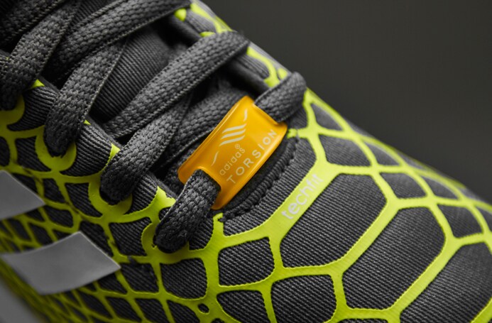 ぽちゃ adidas Originals Kids ZX Flux Techfit - Boys Shoes - Solar