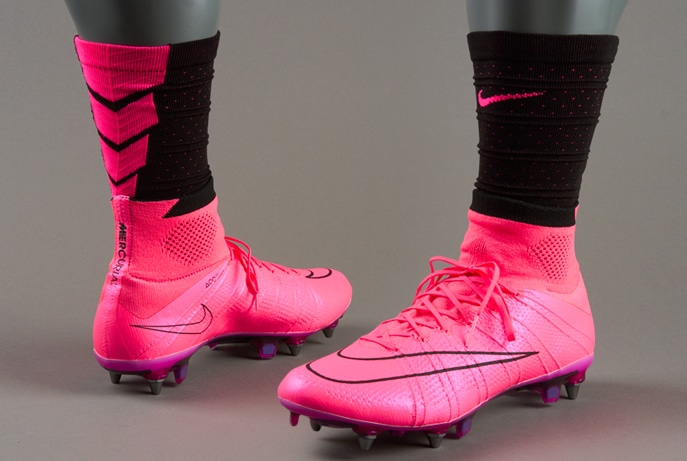 Nike Mercurial Superfly Pro - Botas de futbol- blandos-Rosa-Negro Pro:Direct Soccer