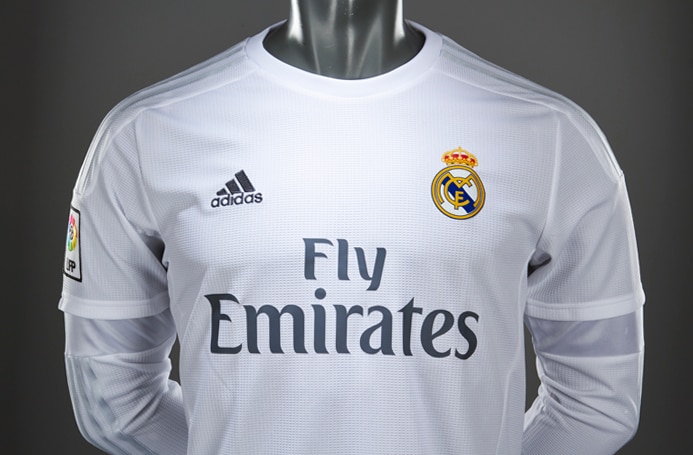 ADIDAS REAL MADRID LONG SLEEVE HOME JERSEY 2015/16 –