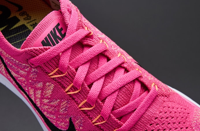 Zapatillas Nike Free Flyknit para mujer- Zapatillas de correr para -Rosa-Negro | Pro:Direct Soccer