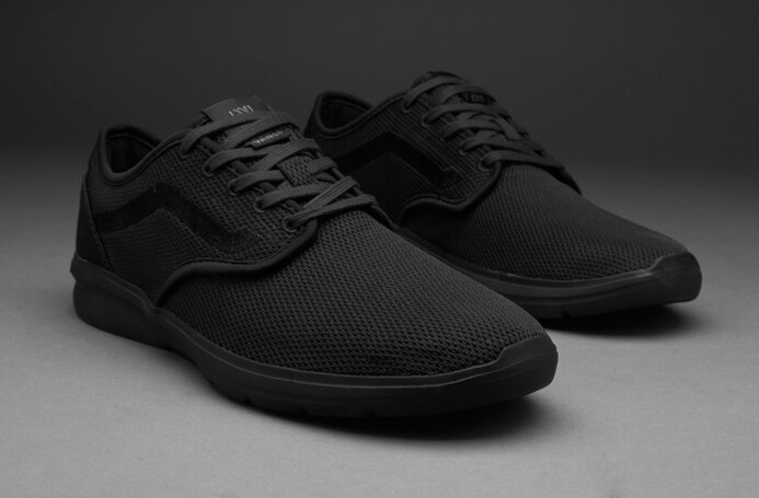 Vans iso 2 black on sale mesh