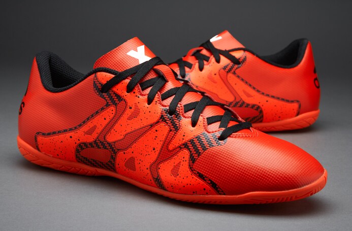 adidas X 15.4 IN - Mens Soccer Shoes - Indoor - Bold Orange