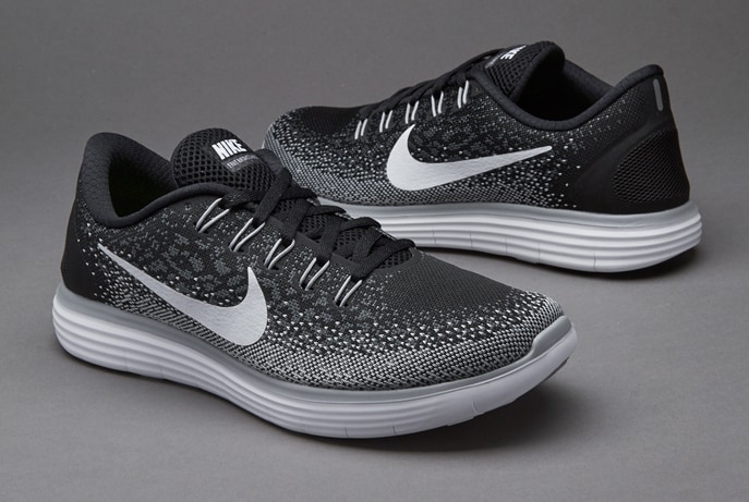 Nike Womens Free Run Distance - Black/White-Dark Grey-Wolf Grey Womens Shoes - 827116-010 | Pro:Direct Running