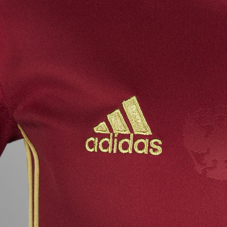adidas Russia 15/16 Kids Home Jersey Collegiate Burgundy/Dark Football  Gold