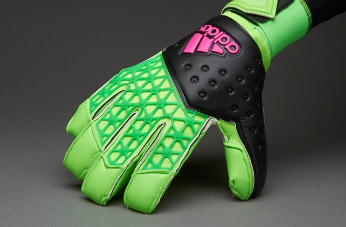 Escuela de posgrado Abrumador espacio adidas Ace Zones FT - Goalie Gloves - Goalkeeping - Solar Green/Core  Black/Shock Pink/White 