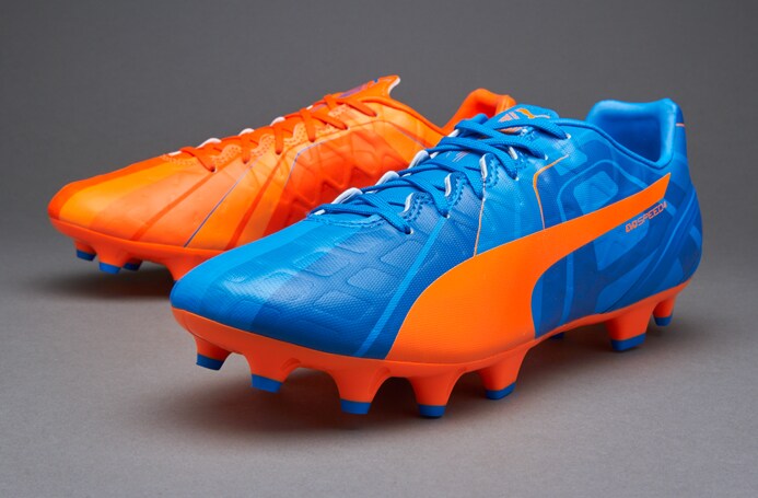 Puma evoSPEED 4.4 FG - Mens Shoes - Firm Ground - Orange