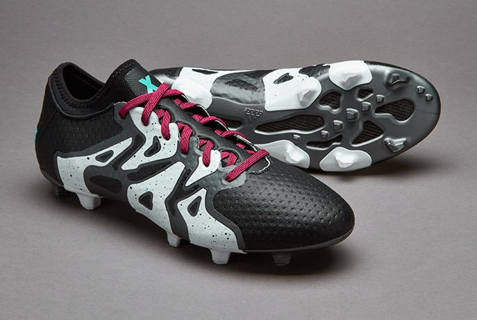 adidas X 15+ Primeknit FG-AG -Botas fútbol- Terrenos Negro Core | Pro:Direct Soccer