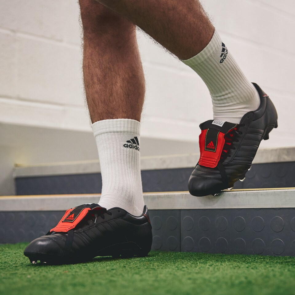 Binnenshuis spanning terug Soccer Cleats - adidas Gloro 15.1 FG - Mens Football Boots - Firm Ground -  Black/Red 