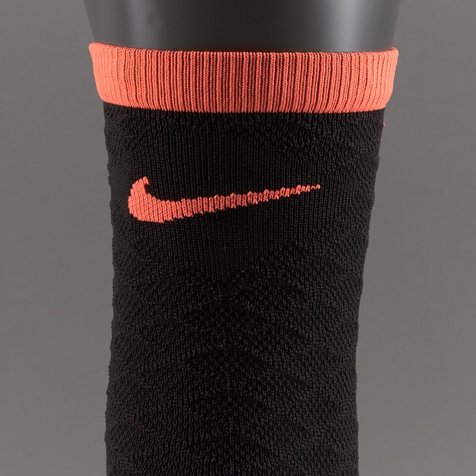 black and orange nike socks