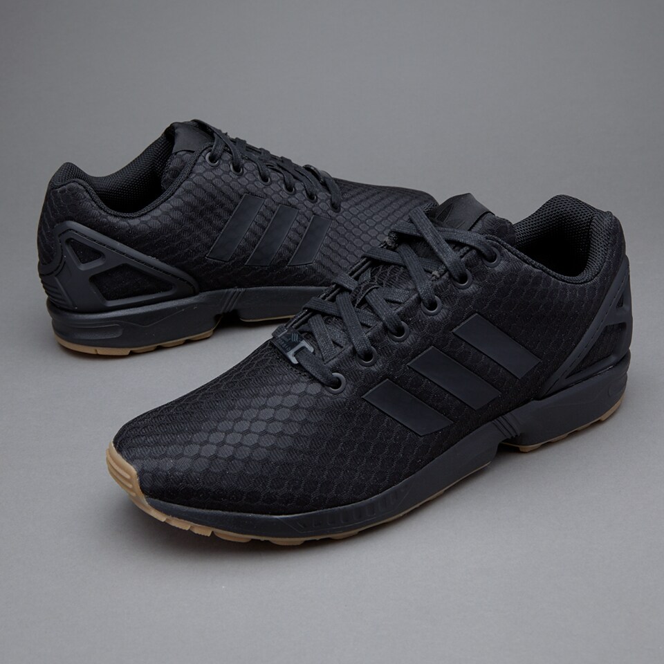 Adidas zx flux 2024 nero e oro